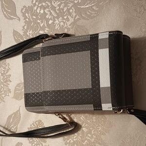 Elegant Gray and Black Women's Bag